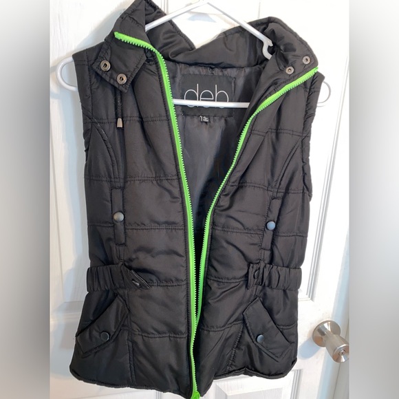 Vintage Deb hooded vest size large - Picture 1 of 5